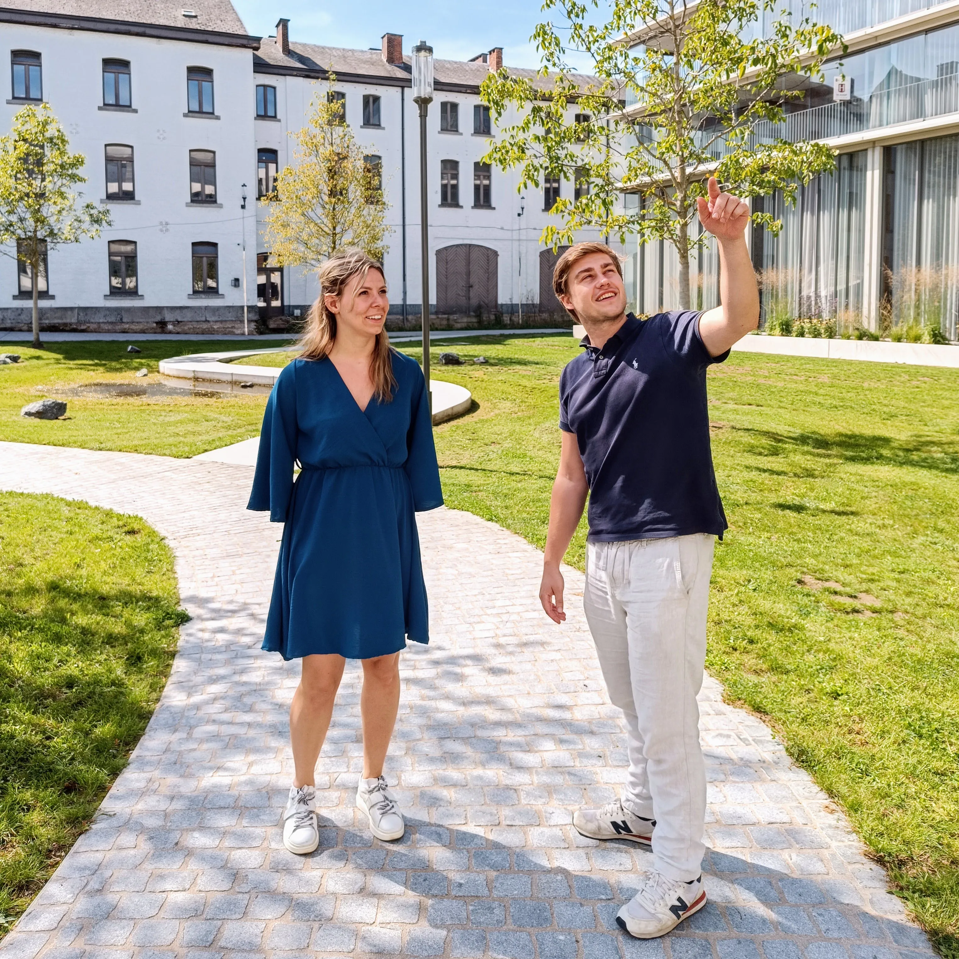 De Young Graduates van 21/22: Lisa Meers, Bart Driesen.